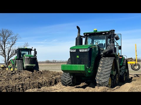 Deep plowing with the big boy toys
