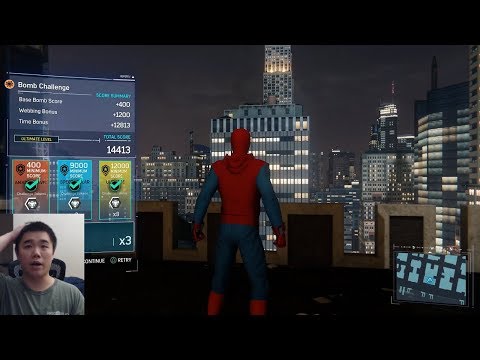 All Bomb Challenges Gold or Ultimate Guide! Spider-Man PS4 #35