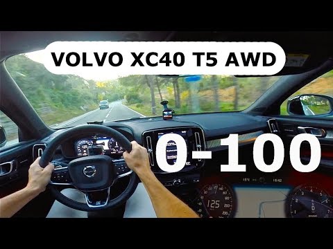Volvo XC40 T5 AWD, 0-100 & 80-120
