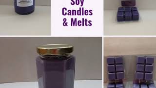 Blackened Amethyst Soy Candles & Melts
