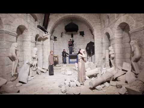 Производство спецэффеков для фильма "Грааль"