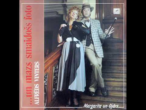 Vecā kokle. Margarita un Ojārs.