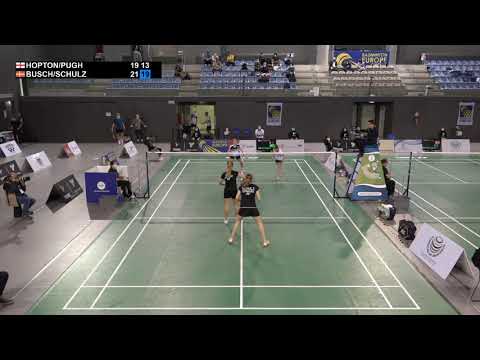 Match point - J. Hopton / J. Pugh vs C. Busch / A. Schulz - WD, SF - Portuguese International 2021