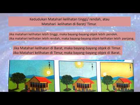 Sains T5 KSSR : Unit 11 - Bumi, bulan dan matahari