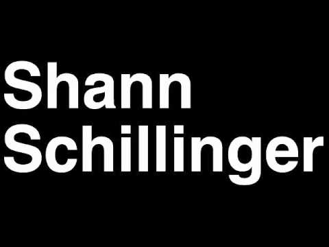 How to Pronounce Shann Schillinger Atlanta Falcons NFL Football Touchdown TD Tackle Hit Yard Run