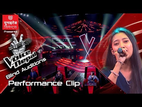 Akanchya Thapa "Aja Bara Haate" The Voice of Nepal Season 2 - 2019