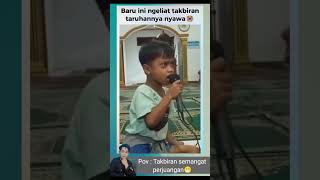 Download lagu Dek.. udah dek😫 Takbiran Taruhan Nyawa😱 #funny #kocak #temboro #comedy #memes #takbiran #reaction mp3