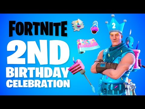 *NEW* FREE BIRTHDAY ITEMS! FORTNITE “2ND BIRTHDAY” CELEBRATION EVENT! (BIRTHDAY CHALLENGES/ REWARDS)