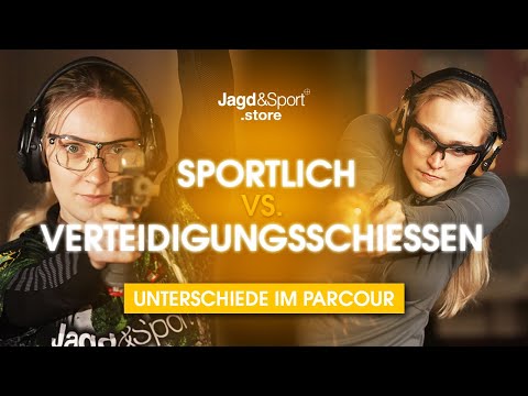 Sportliches vs. Verteidigungs Schießen - Amy vs. Samantha - Wer schießt den Parcour wie? Und Warum??