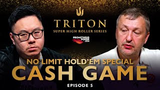 NLH Special CASH GAME  Episode 5 - Triton Poker Se