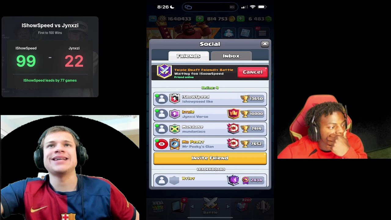 Jynxzi vs Speed 99-0