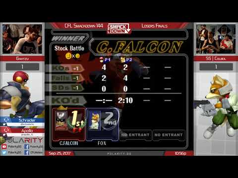CFL Smackdown 144 Melee - Gahtzu (Falcon) vs SS | Colbol (Fox) - Losers Finals