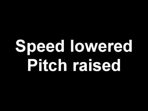 Portal 2: GLaDOS's "The Fast Version" Slowed Down