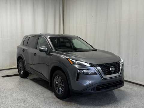 2021 Nissan Rogue in Gray for sale at Park Mazda in Sherwood Park, AB