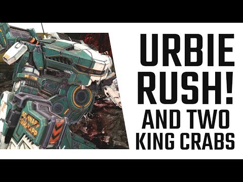 Urbie Swarm!!!! (And two King Crabs) Mechwarrior Online Stream Highlight