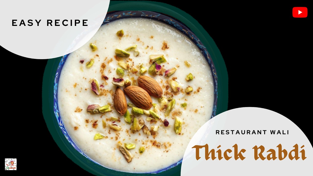 1 Litre Milk Se Banaye Perfect Rabdi। Halwai Jaisi Rabdi Recipe। No Fail Trick
