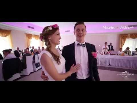 PRZEPIĘKNY  PIERWSZY TANIEC / MARTA I ALBERT/ ZIELONY ZAKĄTEK
