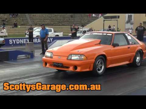 Wheelstanding Action At APSA Pro Street Shootout