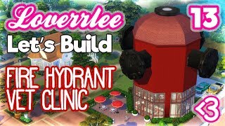 Fire Hydrant Vet Clinic (Let's Build in the Sims 4 #13)
