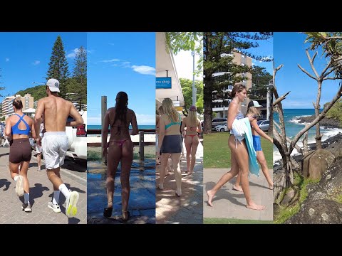 [4k] Explore Burleigh Heads Saturday 22 March 2025 | Gold Coast | Queensland | Australia