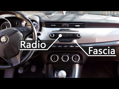 PROPER Way to Remove Fascia, Dash Trim, Radio on Alfa Romeo Giulietta