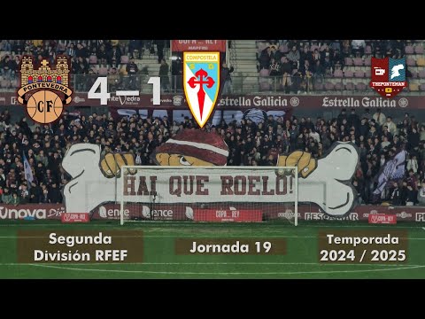 PONTEVEDRA C.F. 4 - 1 S.D. COMPOSTELA | Segunda RFEF