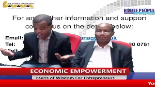 ECONOMIC EMPOWERMENT PART 2 on NOBLE PEOPLE TV