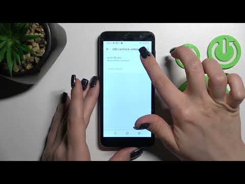 How to Lock SIM Card with SIM PIN in ALCATEL 1 (2022) - Set SIM PIN