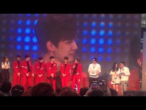 [140615] VIXXinMY - Hyuk's aegyo (KPOPWORLDFESTIVAL2015)