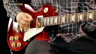 Video thumbnail for Gibson 2016 Les Paul Studio T by Musician's Friend