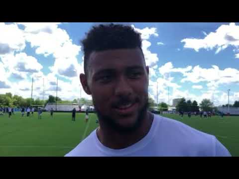 Mike Vrabel: Taylor Lewan schooling Harold Landry a good thing