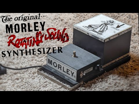 Audio Demo MORLEY Rotating Sound Synthesizer - Vintage Oil Can Delay / Vibrato