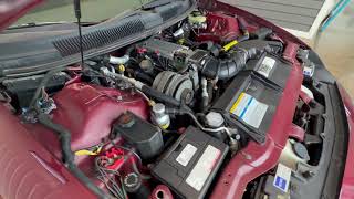 1995 Chevrolet Camaro Z28 Coupe Engine Compartment and Interior 2