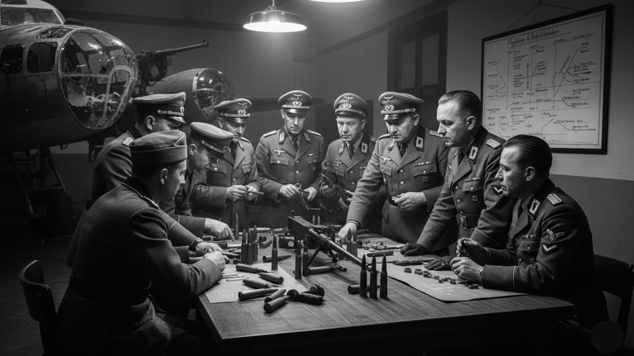 German Engineers Analyzed a Captured .50 Caliber — And Faced the Grim Truth of the Air War.