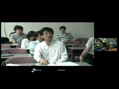 Xinyi Yuan, Hodge index theorem for adelic line bundles   YouTube clip32