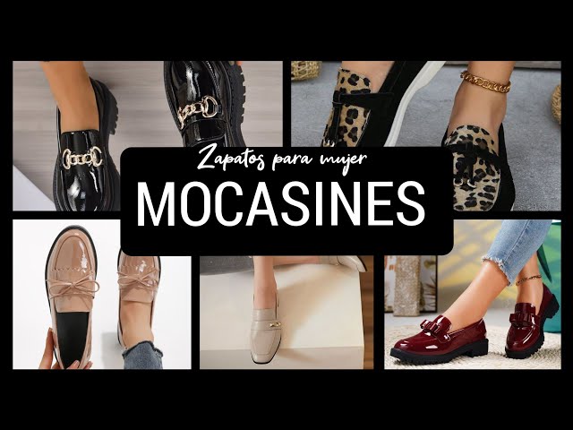 Vídeo relacionado con Mocasines para Mujer de Piel cómodos Zapatos clásicos de Vestir y Casual