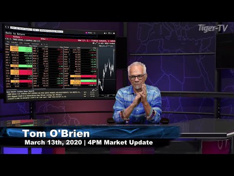 March 13th, 4PM ET Market Update on TFNN - 2020
