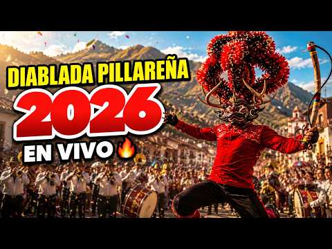 Diablada Pillareña 2026 🔥 Banda de Pueblo EN VIVO | La Fiesta Más Grande de Píllaro Ecuador