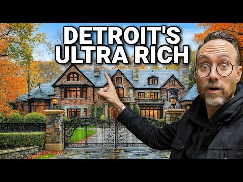 Where Detroit's ULTRA Wealthy Choose To Live