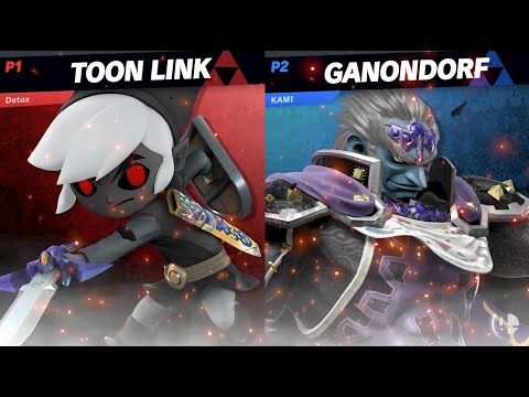 Detox (Toon Link) VS Kami (Ganon) | Offline Friendlies | Super Smash Bros Ultimate