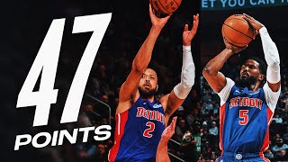 Cade Cunningham - Malik Beasley - Detroit Pistons