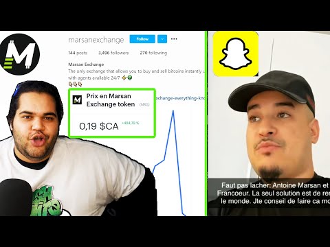MRS Exchange la crypto de Snapchat, Kevin Crypto Paradise (Entrevue Antoine Marsan)