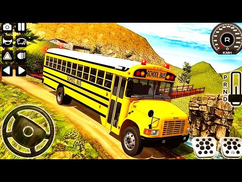 Offroad High School Bus Driver Simulator - Android Gameplay (Part 2)