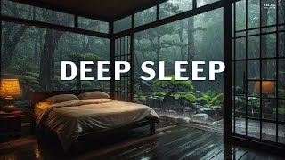 😴DEEP SLEEP & RAIN SOUNDS サクッと眠れる 睡眠用BGM【100％広告なし・雨の音 】短い睡眠でも朝スッキリ！ 睡眠の質を高める睡眠音楽｜自律神経 疲労回復 癒し ストレス緩和