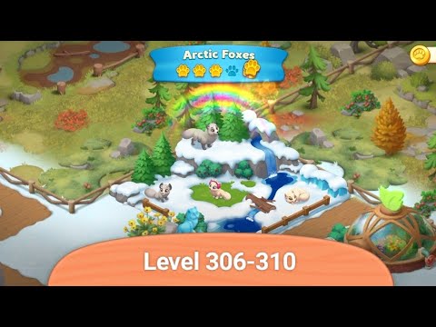 Gameplay Wildscapes Level 306-310