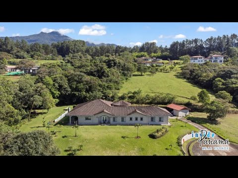 Exclusive Estate in Lucero Golf and Country Boquete Chiriqui SSS3088
