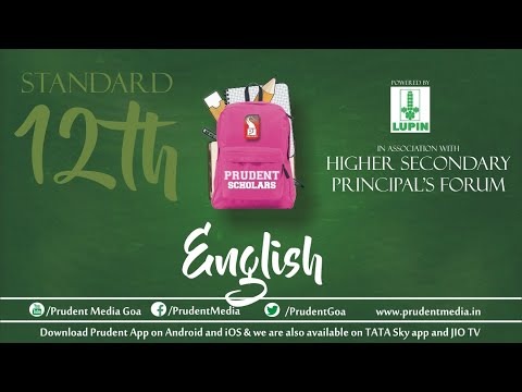 Prudent Scholars | 12th English | The Interview | 28 Dec 20