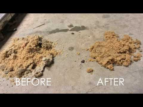 Pool filter cleaned chemically; No need for a sand...