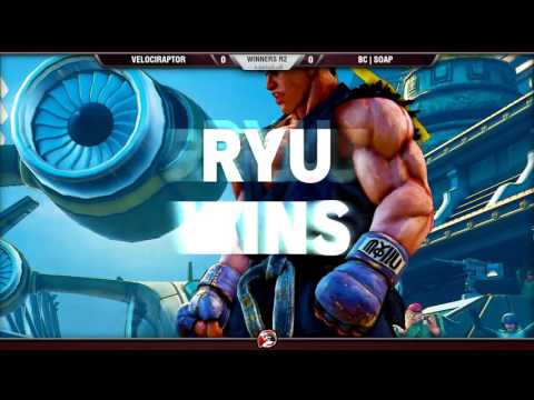 VS WEEKLY 3/25/16 - WINNERS R2 - VELOCIRAPTOR (RYU) vs. BC|SOAP (LAURA) - STREET FIGHTER V