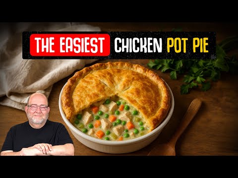 The Easiest Chicken Pot Pie Recipe - So Simple - So Delicious!